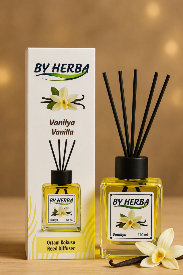 By Herba Vanilya  Kokulu  Çubuklu Oda Kokusu