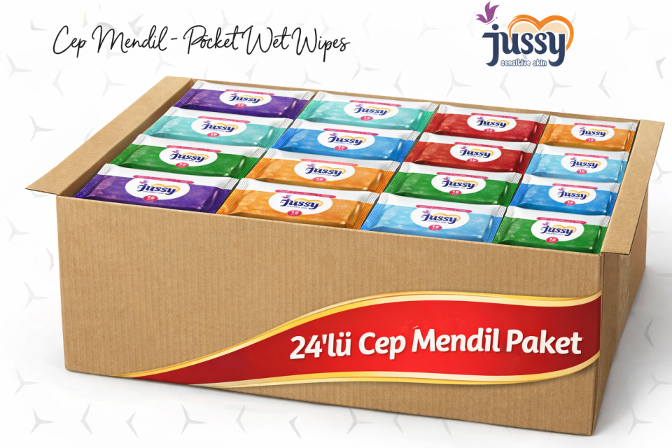 Jussy Cep Mendil Islak Mendil – Pratik Hijyen Mendili