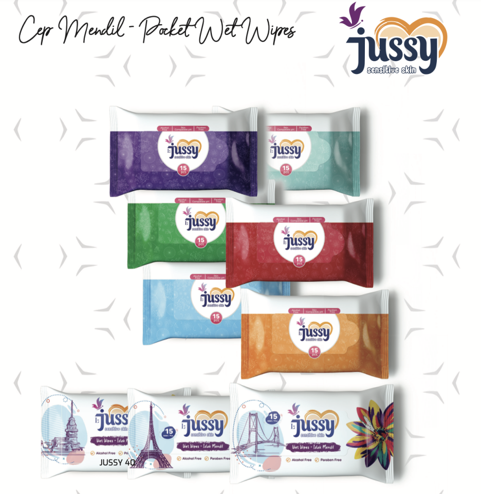 Jussy Cep Mendil Islak Mendil – Pratik Hijyen Mendili