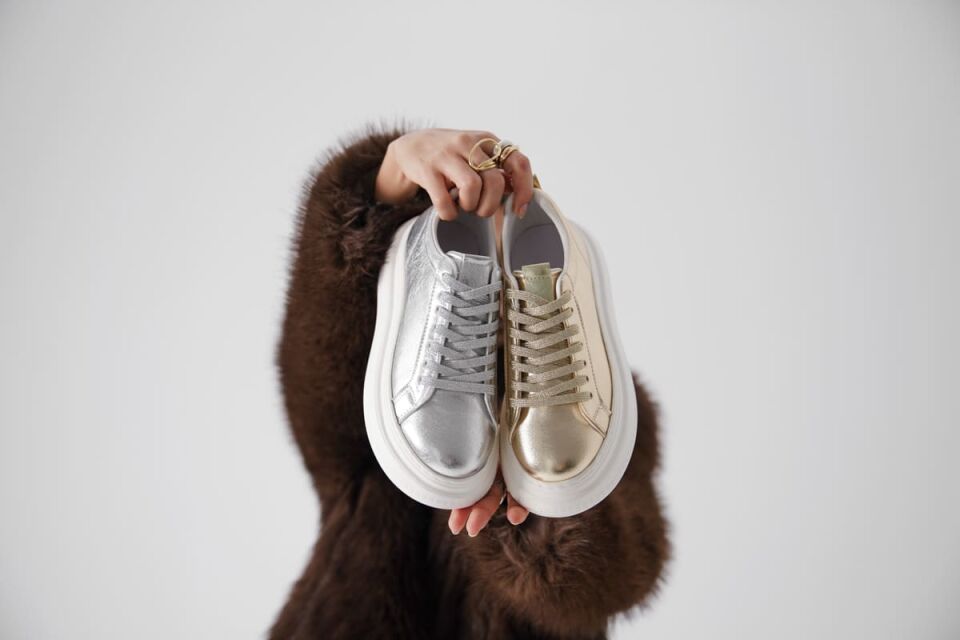 Gümüş Kadın Sneaker TR01MS05B